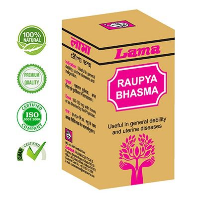 Buy Lama Pharma Raupya ( Silver / Chandi ) Bhasma