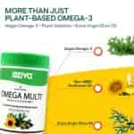 Oziva Plant Based Omega Multi With Vegan Omega 3 Plant Vitamins And Extra Virgin Olive Oil